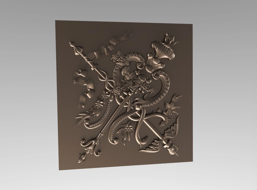 Free cnc stl decor file 0168