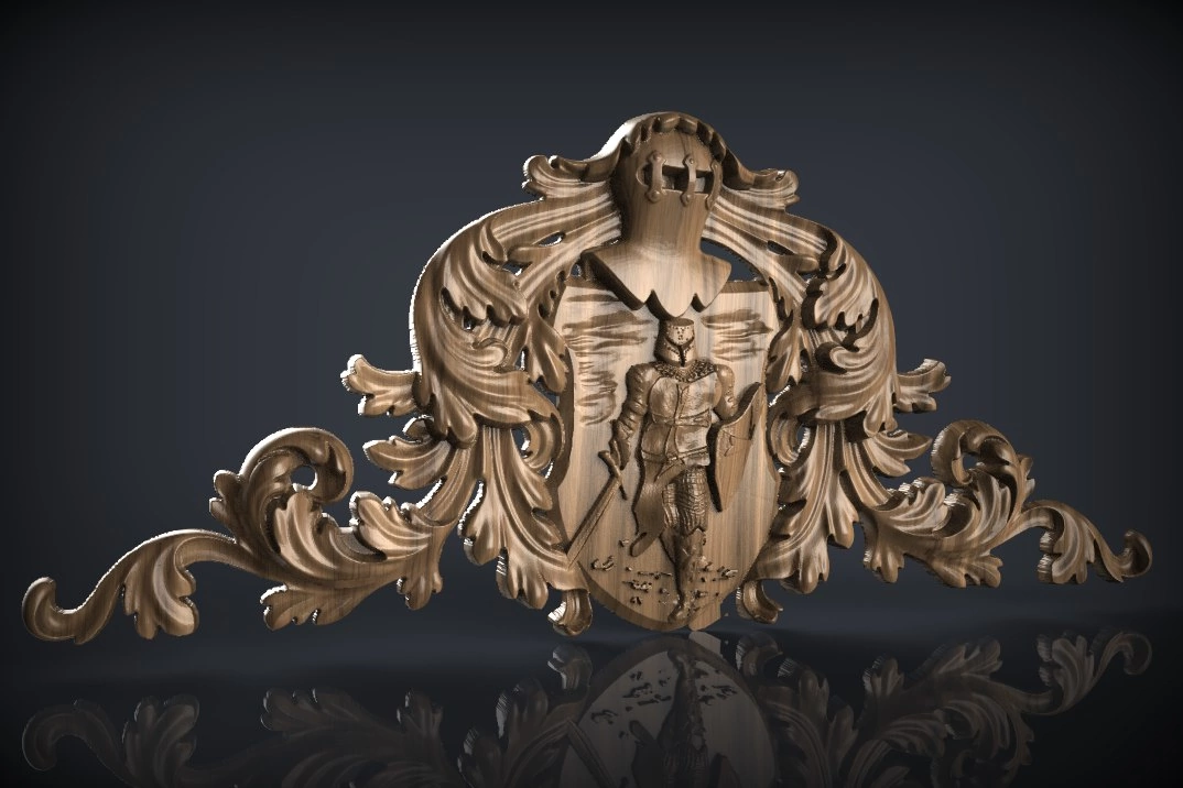 Free cnc stl decor file 083