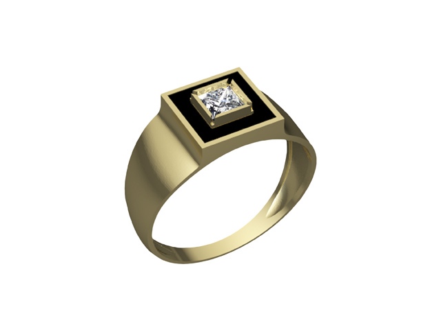 Free 3d stl ring file 0466