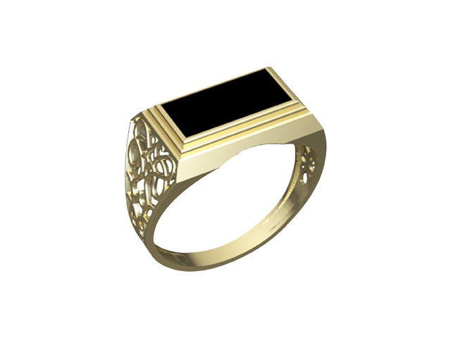 Free 3d stl ring file 0467