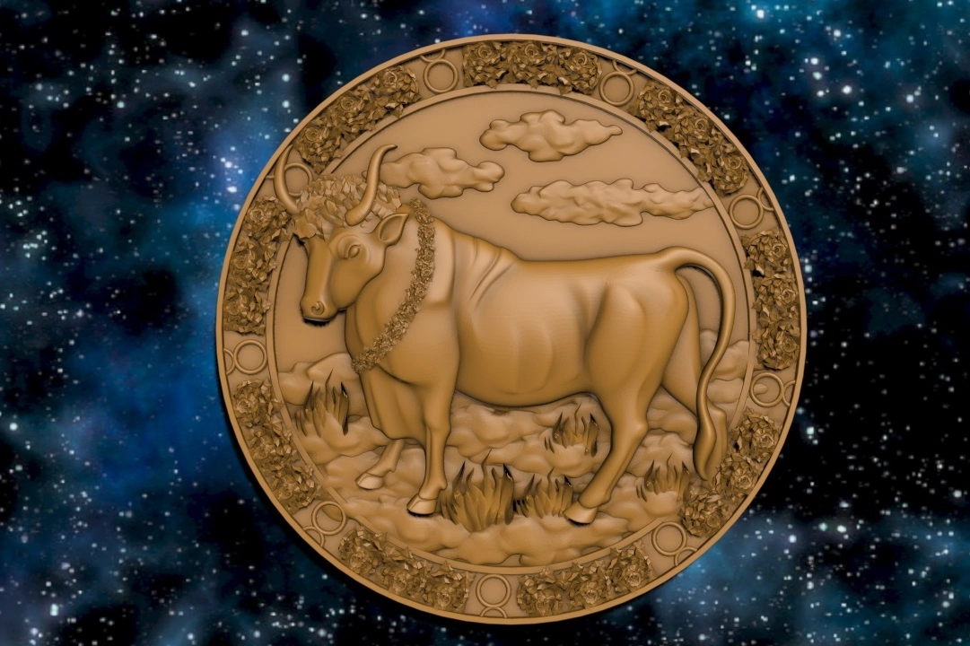 Free cnc stl horoscope file 046