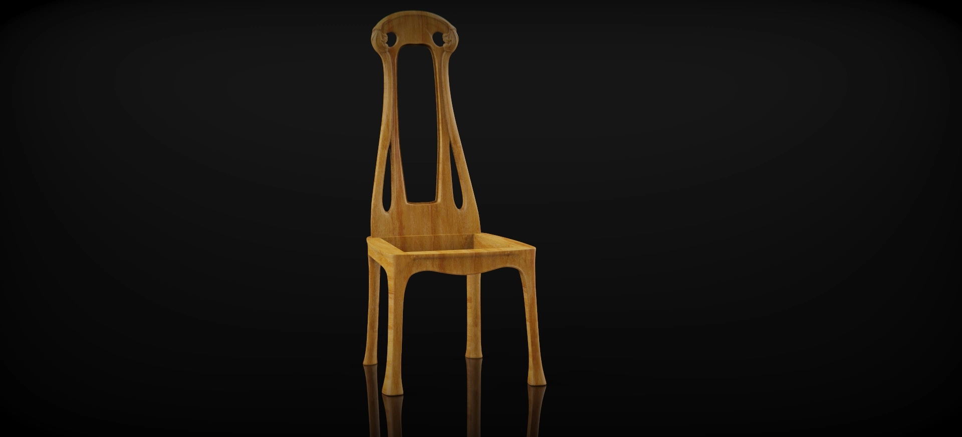 Free cnc stl chair file 0165