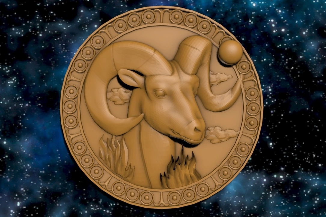 Free cnc stl horoscope file 049