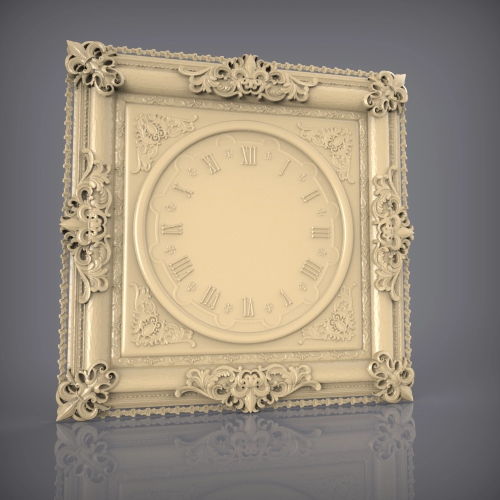 Free cnc clock file 01