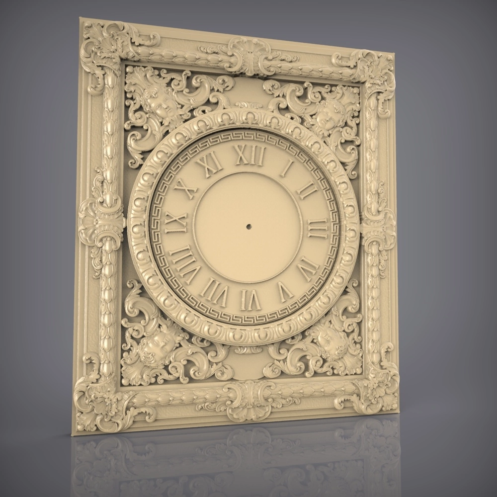 Free cnc clock file 02