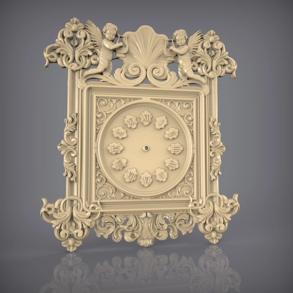 Free cnc clock file 03