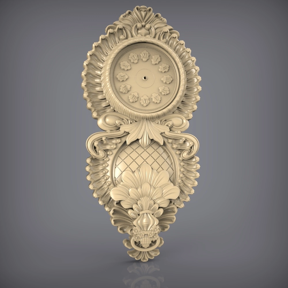 Free cnc clock file 04