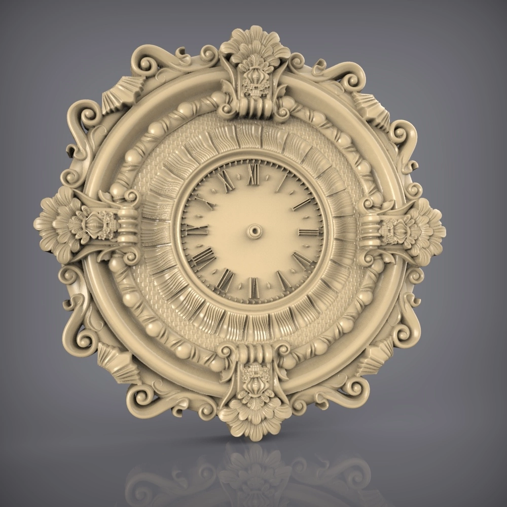 Free cnc clock file 05