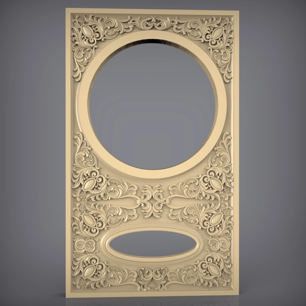 Free cnc stl clock file 0121